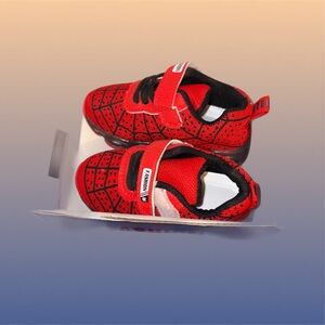 Kids Red and Black Sneakers